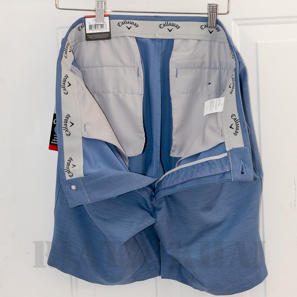 Blue Men’s Golf Short Callaway - Picture 5 of 6